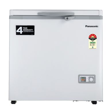 Panasonic 220 L Single Door Deep Freezer (SCR-CH220H1D,White,Convertible)
