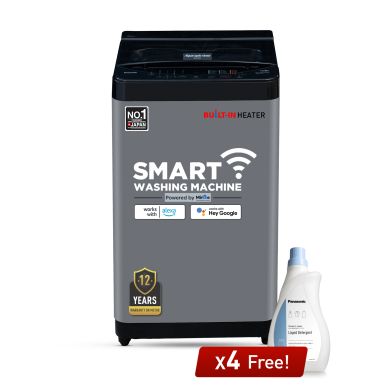 NA-F70CH3CRB 7.0 kg Fully Automatic Top Load- Charcoal Inox Grey