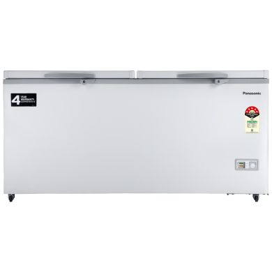 Panasonic 550 L Double Door Deep Freezer (SCR-CH550H1D,White,Convertible)