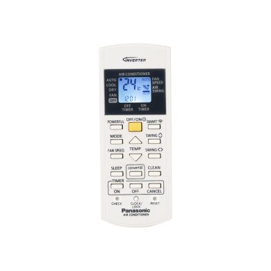Panasonic Wall Air Conditioner Remote Controller, include Holder (ACRA75C26650)
