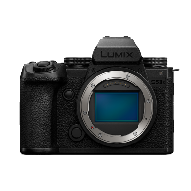 Lumix S5IIX 24.2 MP CMOS Sensor Mirrorless Fullframe Digital Camera, Active Image Stabilization, Phase Detect Autofocus, 4k 60p Unlimited Recording (DC-S5M2XGW, Black)