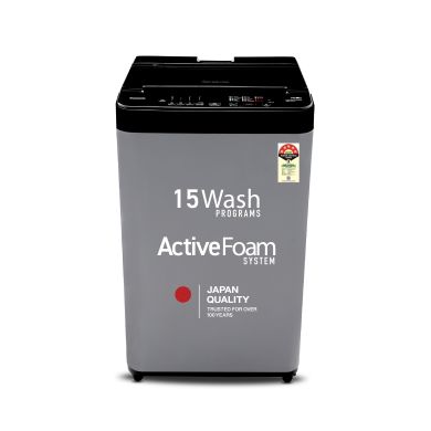 7 Kg 5 Star Fully-Automatic Top Load Washing Machine (NA-F70CH4CRB, Charcoal Inox Grey, Drynamic Spin, MirAIe, Built-In Heater, StainMaster+, 15 Wash Programs)