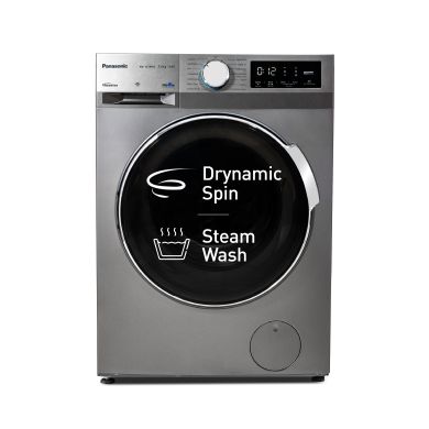 7 Kg 5 Star Fully-Automatic Front Load Washing Machine (NA-147MR2L01, Dark Silver, Drynamic Spin, MirAIe, Gentle Kizukai Wash Lite,  Quick 15', Baby Care, 15 Wash Programs)