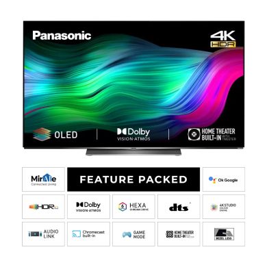 139 cm (55 inches) 4K Ultra HD Smart OLED TV TH-55LZ950DX (Black, 4K Studio Color Engine, Dolby Vision & Atmos, HDR 10, Game Mode)